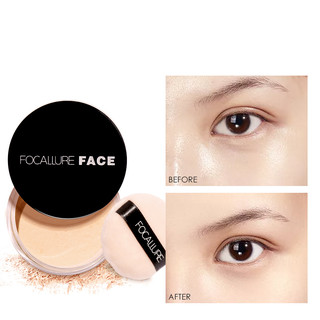 Phấn phủ bột FOCALLURE Setting Powder kiềm dầu bền lâu nhập khẩu chính hãng 7g - Bebeau
