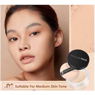 Phấn phủ bột FOCALLURE Setting Powder kiềm dầu bền lâu nhập khẩu chính hãng 7g - Bebeau