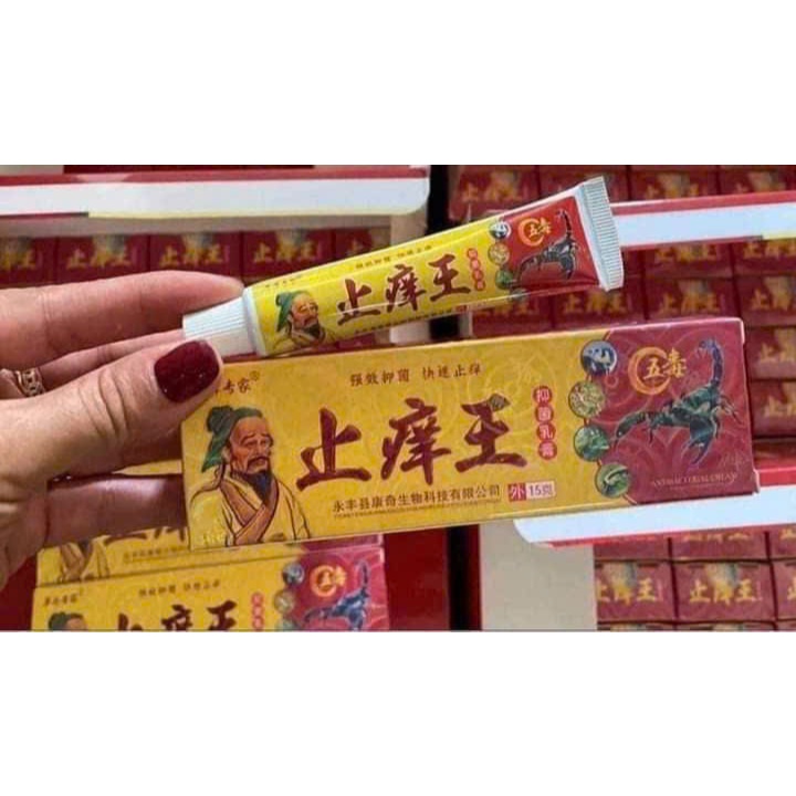 kem bôi bọ cạp nấm ngứa, hắc lào, lang ben/ vẩy nến/ ghẻ lở.