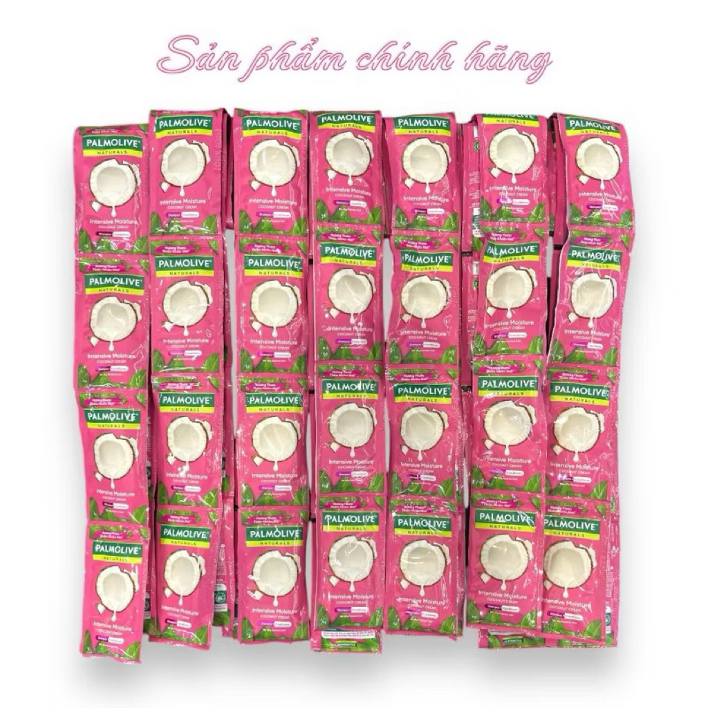 Combo 10 Dây Dầu Gội PALMOLIVE Trái Dừa, dây 10 gói chính hãng