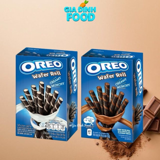 BÁNH Quế Oreo Vị Sôcôla - Vani, Hộp 3 Gói - 54g