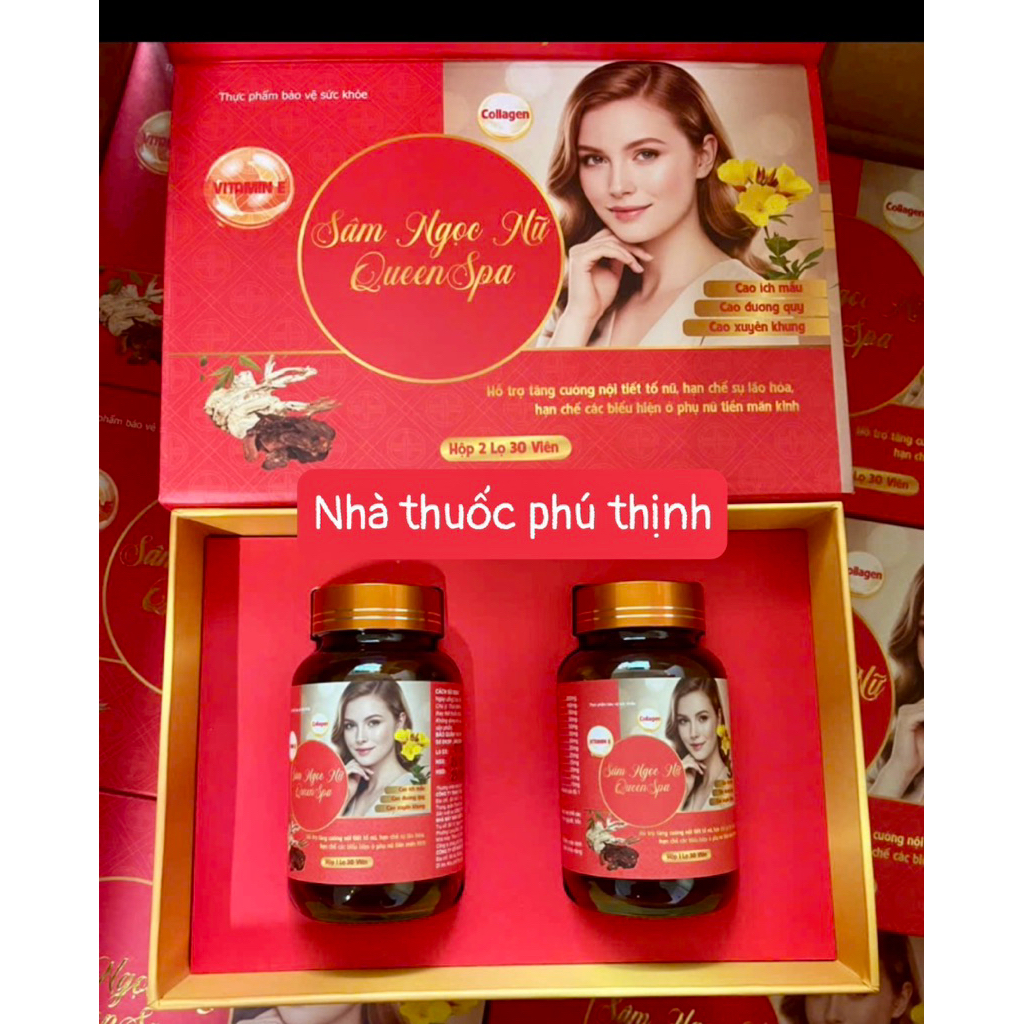 ✅(chính hãng) Sâm tố nữ beauty hộp 2 lọ 60 viên,date mới