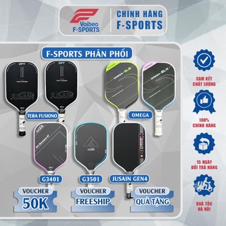(Hàng Cao Cấp) Vợt Pickleball Jusain Tera Full Foam, Omega, Arena Master, VX Series IV Gen 3 – Trợ Lực & Kiểm Soát Tốt