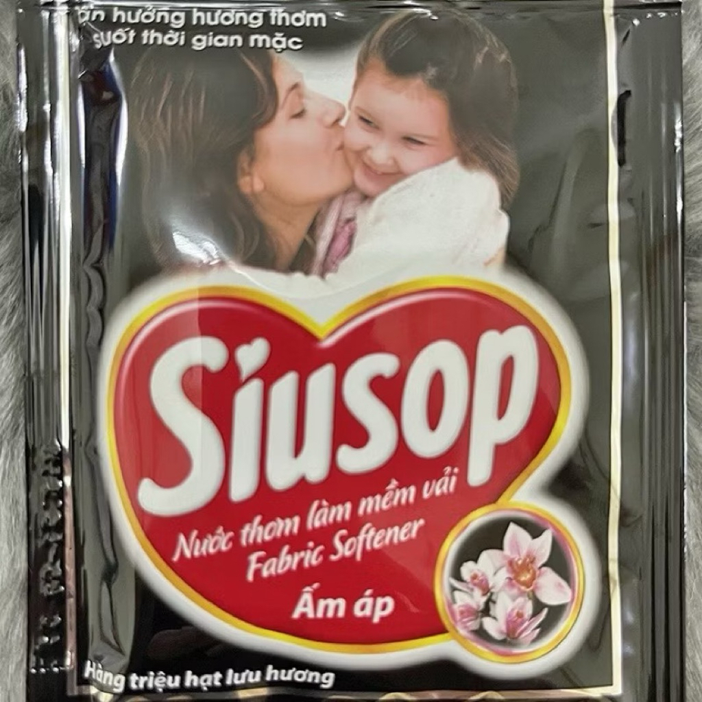 Combo 10 Dây Nước Xã Vải Siusop, Dây 10 Gói Thơm Lâu Mùi Sang Trọng Quyến Rủ 20ml/Gói