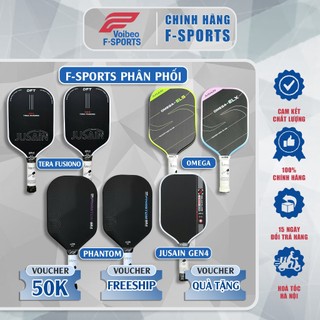 [Hàng Cao Cấp] Vợt Pickleball Jusain Tera, Phantom Gen 4 BV81– Carbon Nhám Ép Nóng, Kiểm Soát Tốt, tăng lực đánh
