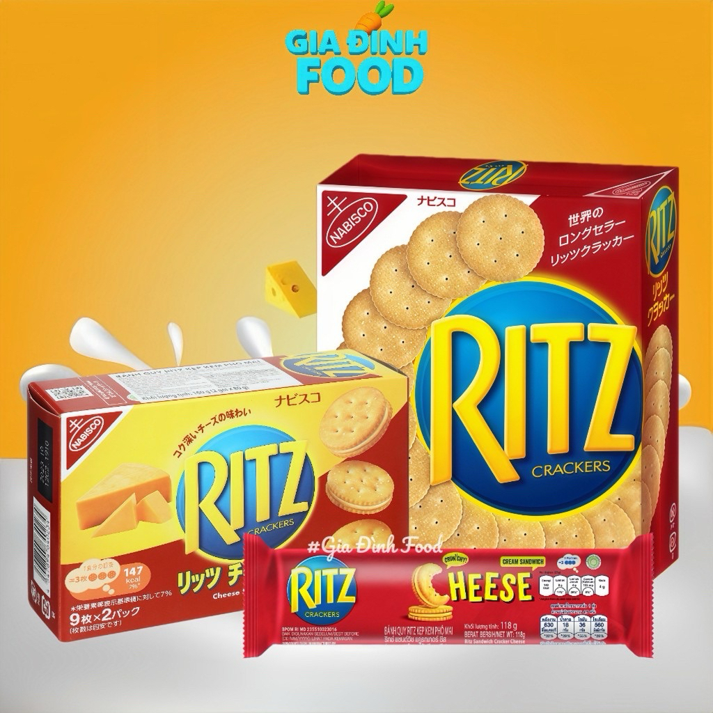 Ritz - Bánh Quy Giá Tốt, Chính Hãng, Đảm Bảo | Shopee Việt Nam