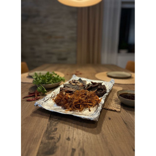 BÒ SỢI NGŨ VỊ YEN HERITAGE HỘP 500 GRAM
