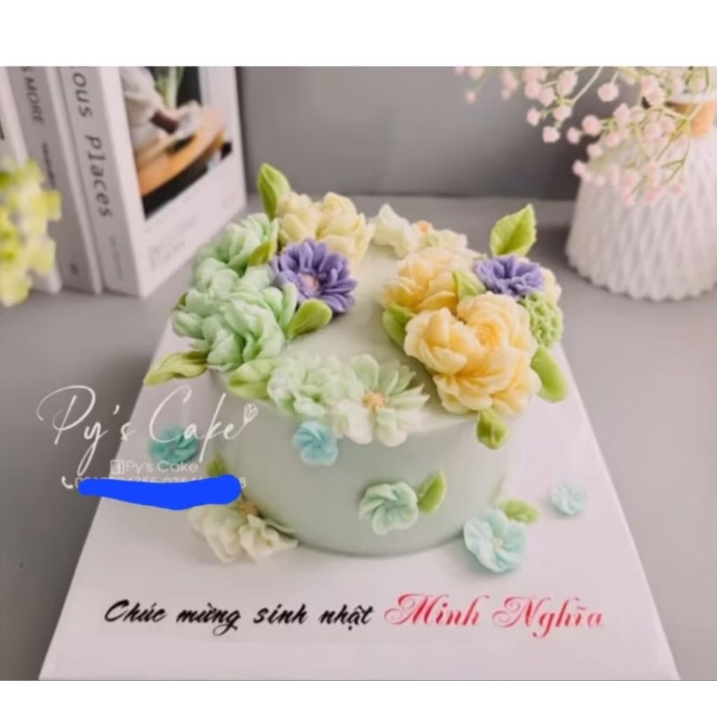 Khuôn tròn nhôm cao 8cm đế liền