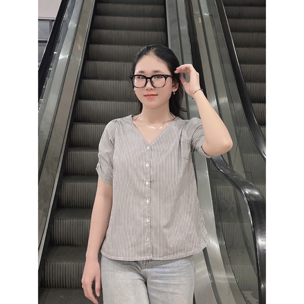 Áo Nữ The Blues 19-71 PVH Áo kiểu Nữ thanh lịch | Shopee Việt Nam