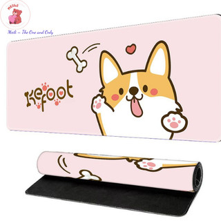 ( TẶNG SET 10 KHẨU TRANG) Miếng lót chuột 80x30cm hoạt hình dễ thương chống nước cực êm Meili Store