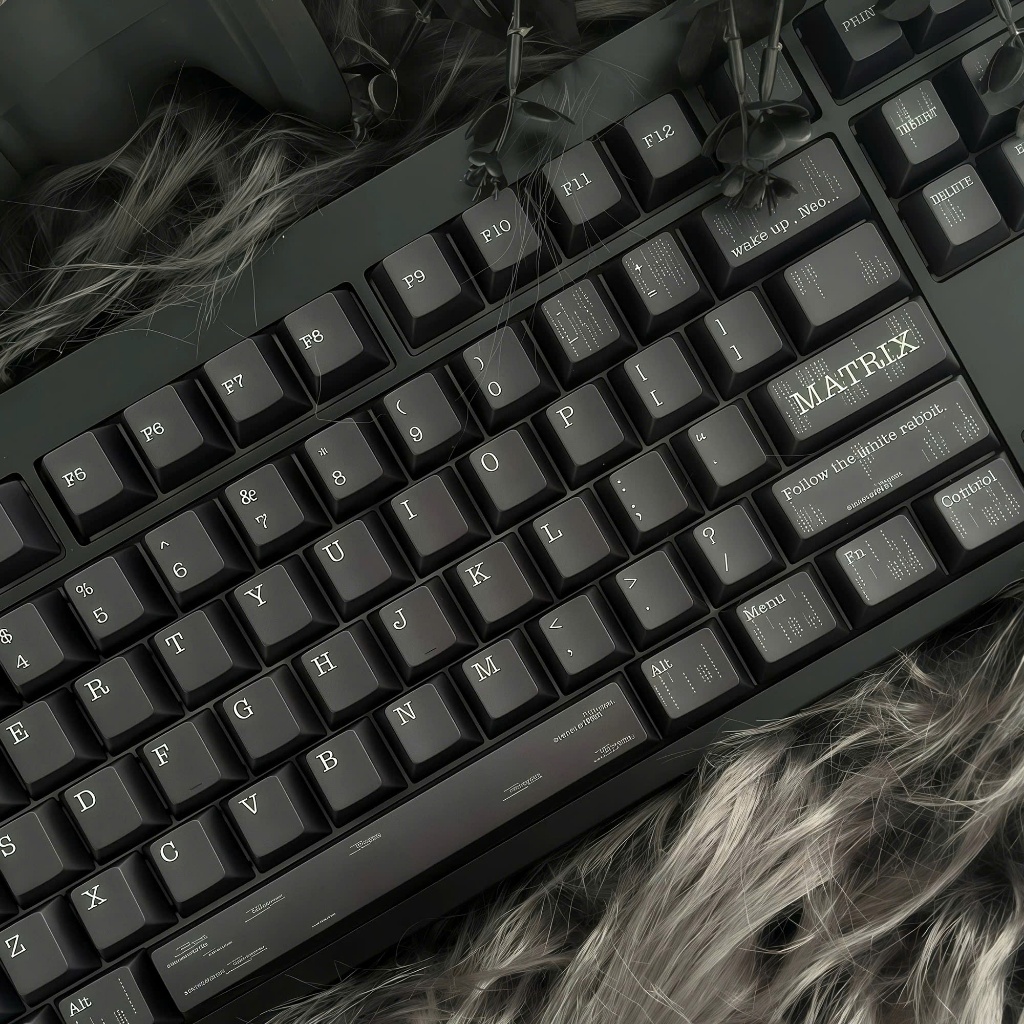 Keycap FKKeys The Matrix "Hacker Empire" | Chất liệu PBT | Profile Cherry | Keyboard Studio | BigBuy360 - bigbuy360.vn