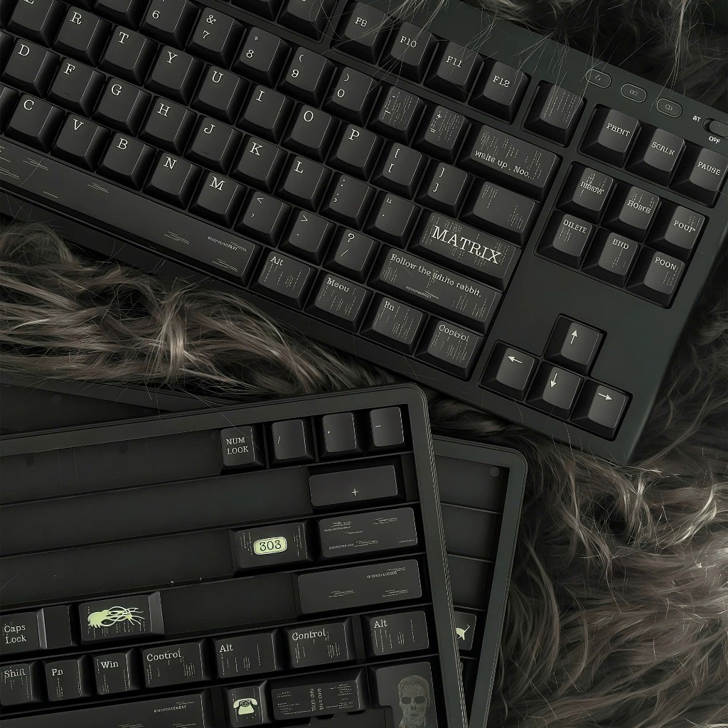 Keycap FKKeys The Matrix "Hacker Empire" | Chất liệu PBT | Profile Cherry | Keyboard Studio | BigBuy360 - bigbuy360.vn