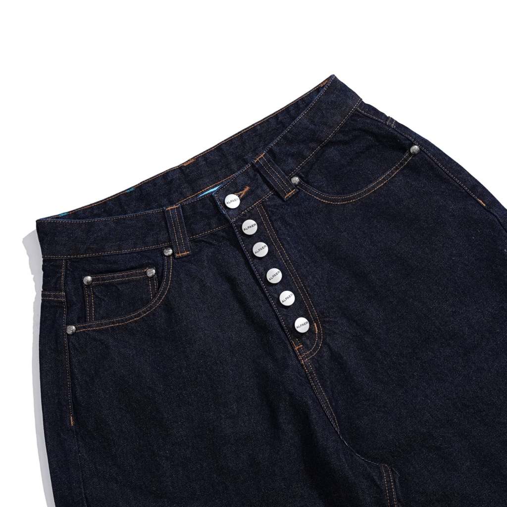 QUẦN "ALFAER" AUBERT BAGGY JEANS - INDIGO | BigBuy360 - bigbuy360.vn