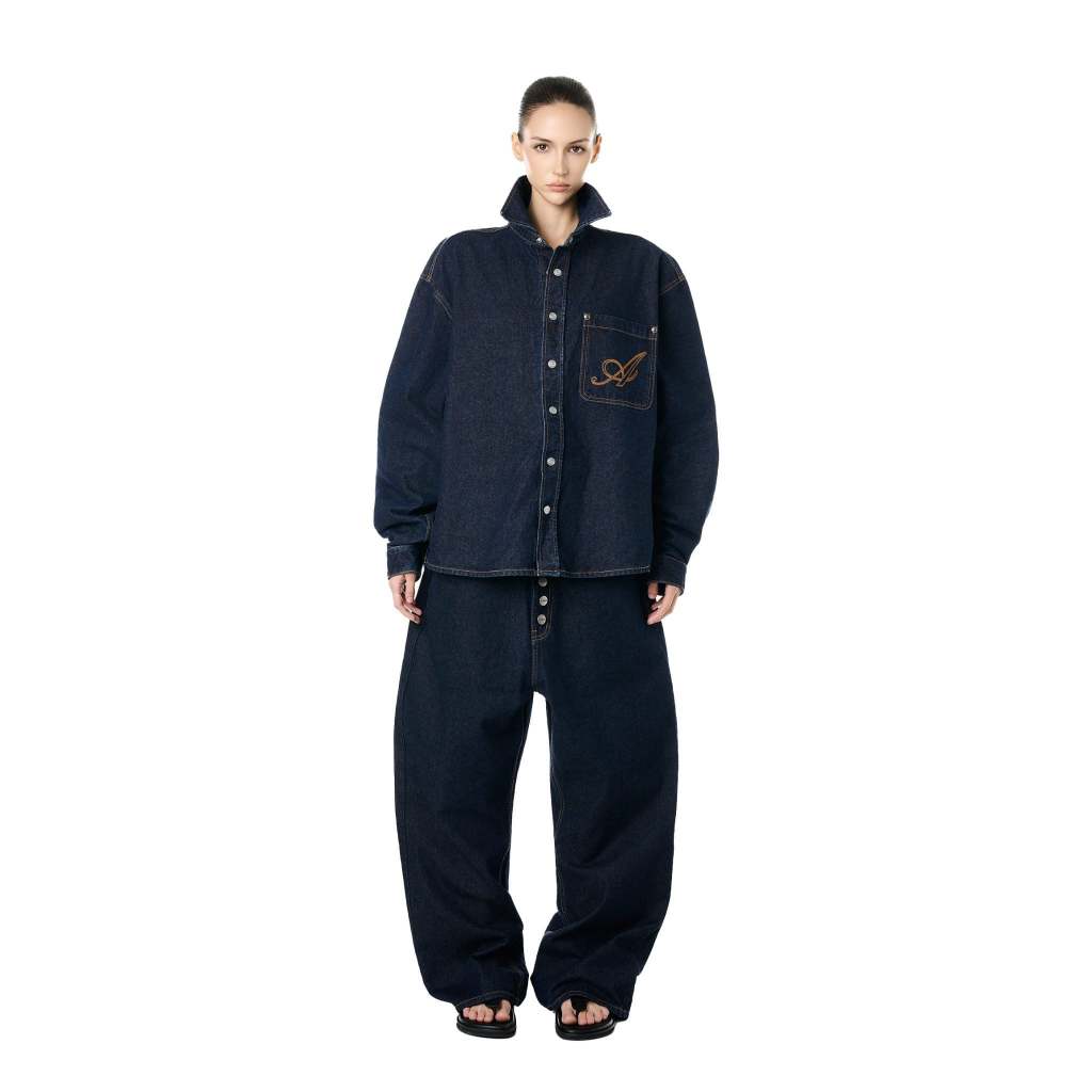 QUẦN "ALFAER" AUBERT BAGGY JEANS - INDIGO | BigBuy360 - bigbuy360.vn