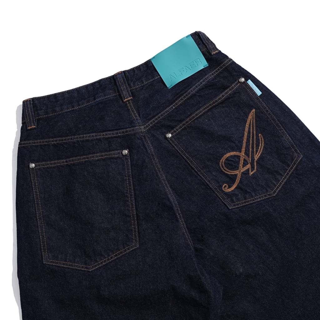 QUẦN "ALFAER" AUBERT BAGGY JEANS - INDIGO | BigBuy360 - bigbuy360.vn