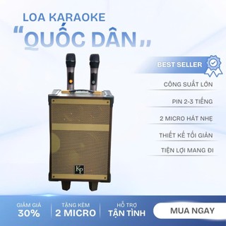 Loa Kéo Karaoke KP P09, Bass 20cm - Hát Karaoke Đa Năng Giải Trí Di Động Nghe Nhạc, Chất Âm Chân Thực Và Sống Động