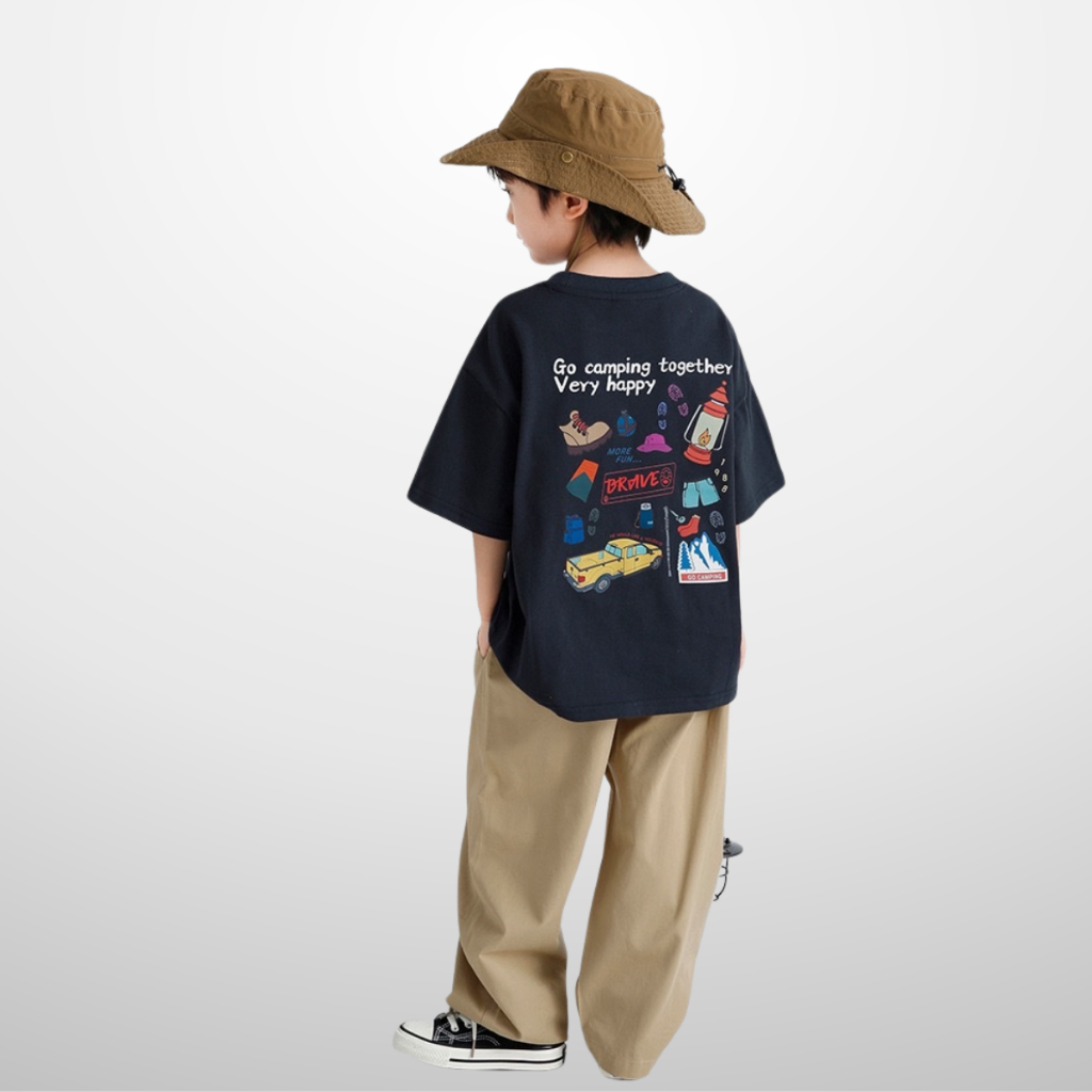 Quần Kaki túi hộp, Phong Cách hip hop Đường Phố Cho Bé Trai, Bé Gái | JJ Kids Fashion