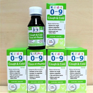 Siro Cảm Cúm Cho Bé COUGH & COLD SYRUP FOR KIDS cho bé từ 0 đến 9 tuổi date 2028