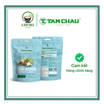 Trà Atiso TÂM CHÂU loại 200gr - 100 Túi Lọc - trà atiso giải độc gan, túi lọc trà, trà atiso túi lọc