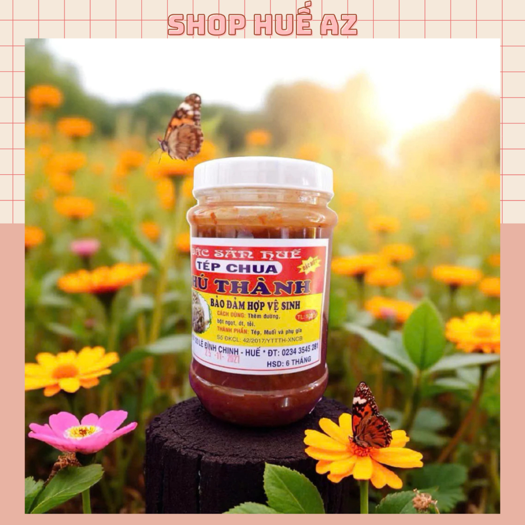 Tép Chua Phú Thành 500g - Đặc sản Huế - Siêu ngon