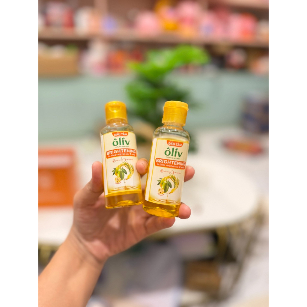 Dầu tắm oliu mini 60ml dành cho da nhảy cảm da khô [hoả tốc]
