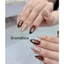 NAIL BOX MẮT MÈO NÂU HỢP MỆNH THỔ MÓNG UP MẮT MÈO