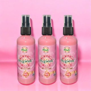 Chai Xịt Xả Vải Khô HygienC Plus 100ml/Chai - Hương Hoa Mẫu Đơn (Quyến Rũ)