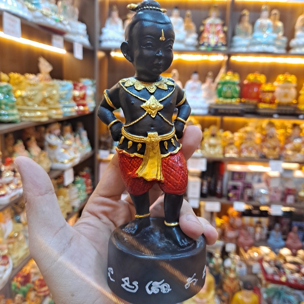 QUÀ TẶNG TRANG TRÍ TƯỢNG CẬU BÉ THÁI LAN CAO 17CM