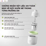 Máy Xay Ăn Dặm Tự Động Nấu BEAR 0.35L, Máy Xay Nấu Ăn Dặm Cho Bé Cối Inox Toàn Phần Khép Kín Máy Xay Ăn Dặm BFM-045KN — ảnh 5