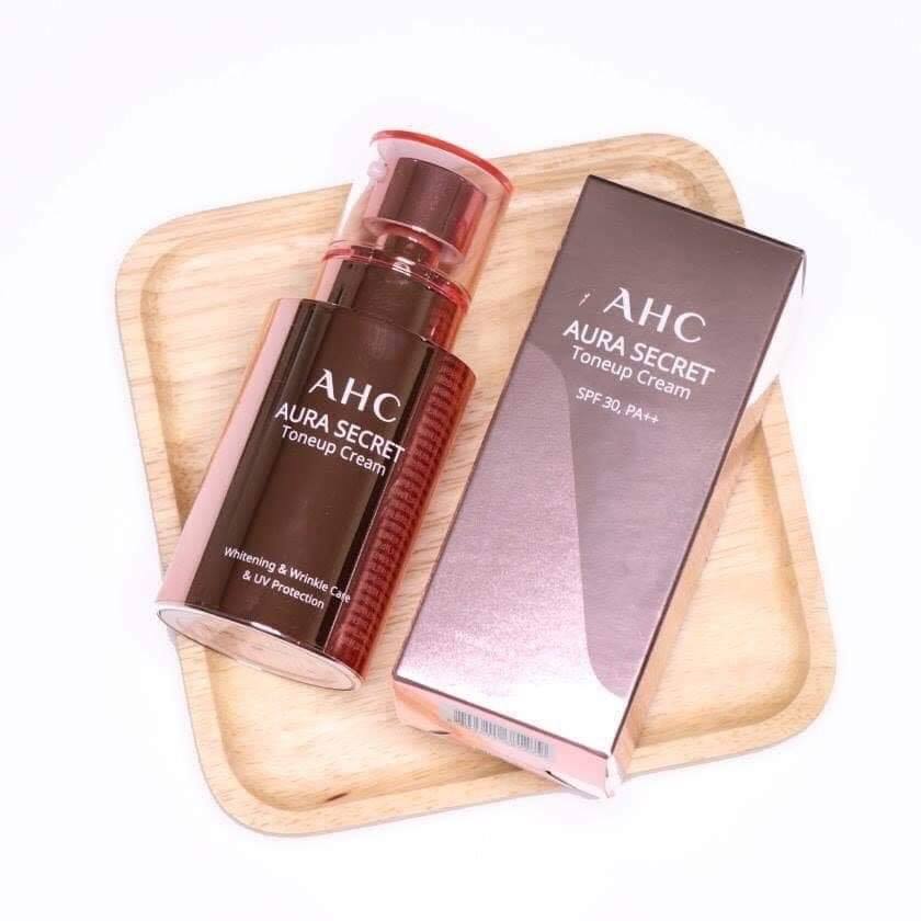 Kem Dưỡng Trắng Nâng Tông Da AHC Aura Secret 50ml, Giúp Da Luôn Căng Bóng Mịn Màng Và Xoá Mờ Các Nếp Nhăn