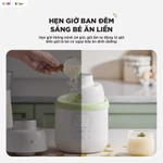 Máy Xay Ăn Dặm Tự Động Nấu BEAR 0.35L, Máy Xay Nấu Ăn Dặm Cho Bé Cối Inox Toàn Phần Khép Kín Máy Xay Ăn Dặm BFM-045KN — ảnh 7