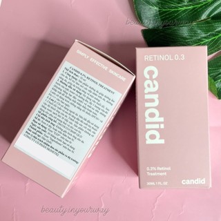 Hoạt Chất Retinol Chống Lão Hóa Toàn Diện Candid Retinol 0.3% Treatment 30ml