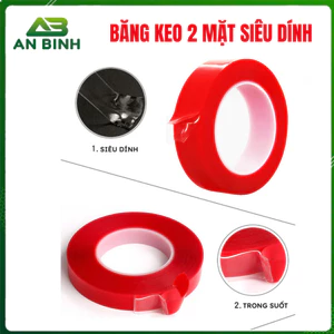 Băng Keo Dính 2 Mặt, Dán Cường Lực Siêu Dính - An Bình Auto