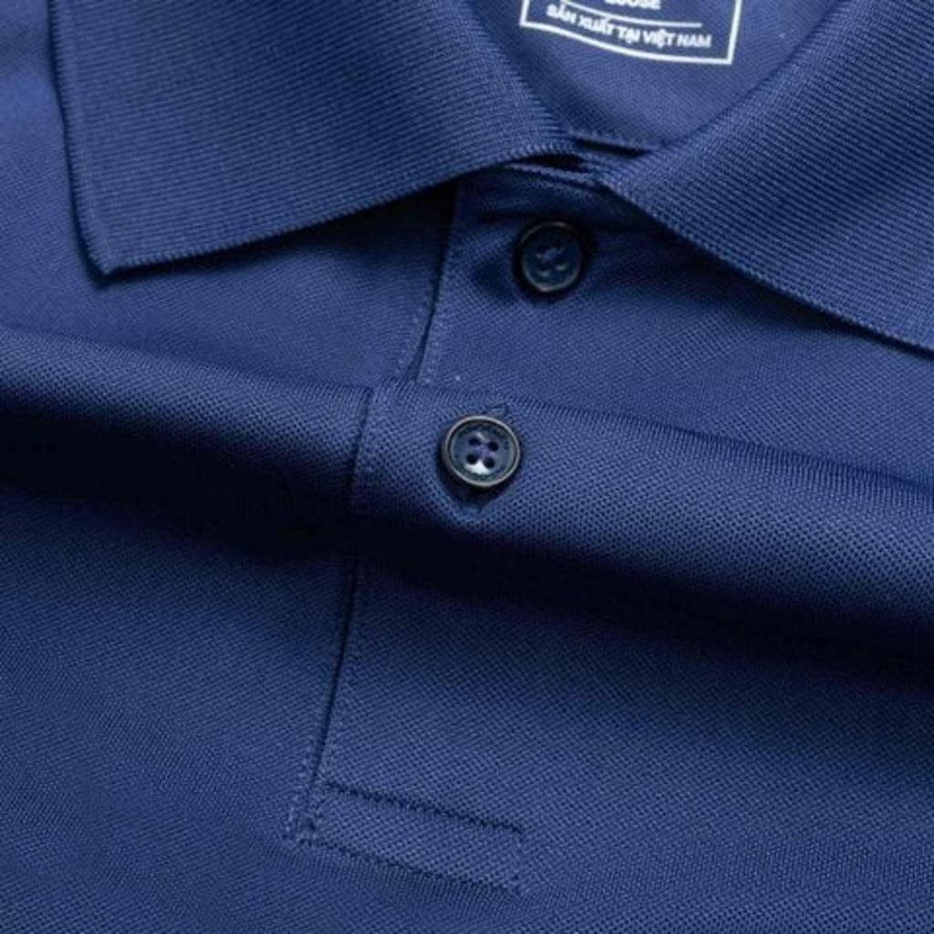 Áo Polo Nam Xanh Tím Than Insidemen Trung Niên Dáng Rộng IPS099EGP01
