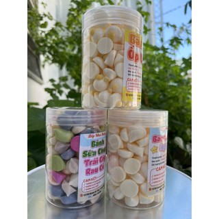Combo 3 hũ bánh ăn dặm dùng thử cho bé ( sc nguyên vị + sc mix vị +  sc trứng ốp la ) hộp 300 ml ( ko phải 300g)