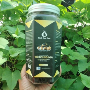 ( HCM giao hỏa tốc )Loại 1 bóc vỏ Tỏi đen linh đan đen bóc vỏ loại 1 dẽo ngọt 500gr