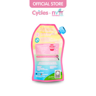Nước Giặt Quần Áo Trẻ Em Cycles 800ml – Dịu Nhẹ, Không Hóa Chất Mạnh, An Toàn Cho Bé Từ Sơ Sinh
