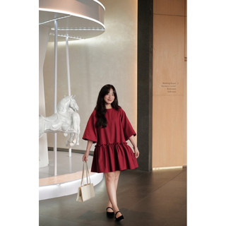 Pony dress - Đầm linen babydoll 1 tầng Ma Vie