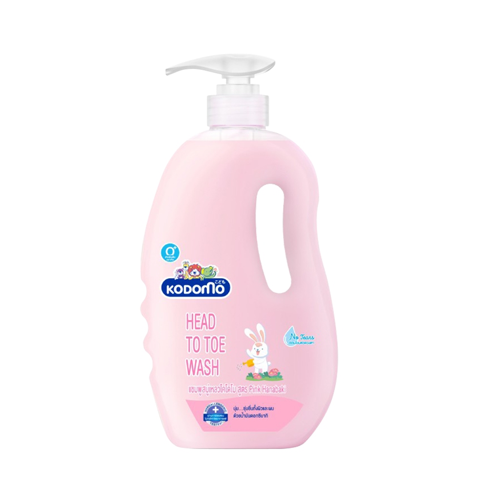 Kodomo Dầu Tắm Gội Trẻ Em 0+ Organic Nhập Khẩu Thái Lan An Toàn không cay Mắt Bé
