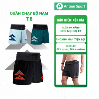 Quần Chạy Bộ Nam T8 Men Sherpa Shorts Nhiều Màu Lựa Chọn Tối Ưu Cho Các Runner