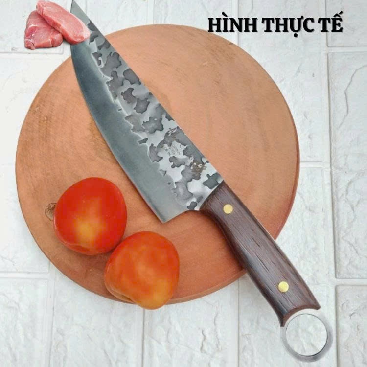 Dao nhà bếp lọc thịt Aka-Ki hàng nhập bãisiêu bén bằng thép xanh cacbon 3 lớp không gỉ
