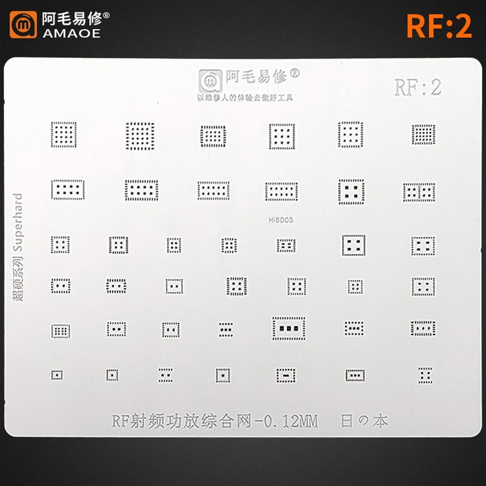 Vỉ tạo chân IC/CPU AMAOE RF1/2