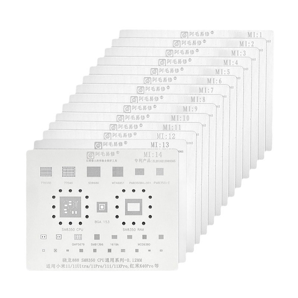 [DCSC] Vỉ làm chân Xiami hãng Amaoe (gồm 12 phân loại)