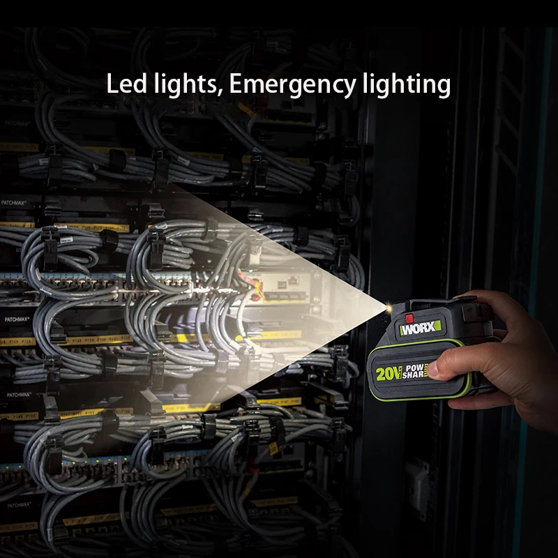 Đế chuyển nguồn USB có đèn led Worx WU020 Chính Hãng Bảo Hành 12 Tháng