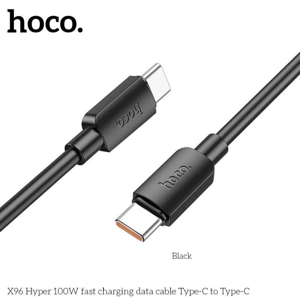 Dây sạc nhanh hoco X96 ,typec to typec 100w.