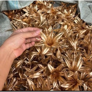 Combo 3-5 đầu Bướm Đồng phụ kiện decor dang trọng  trang trí Giỏ Quà Tểt, Tháp Lễ , Oản Tài Lộc...