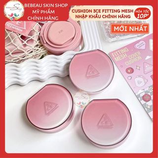 Phấn Nước 3CE Fitting Mesh Cover Cushion Nhập Khẩu Chính Hãng - Bebeau