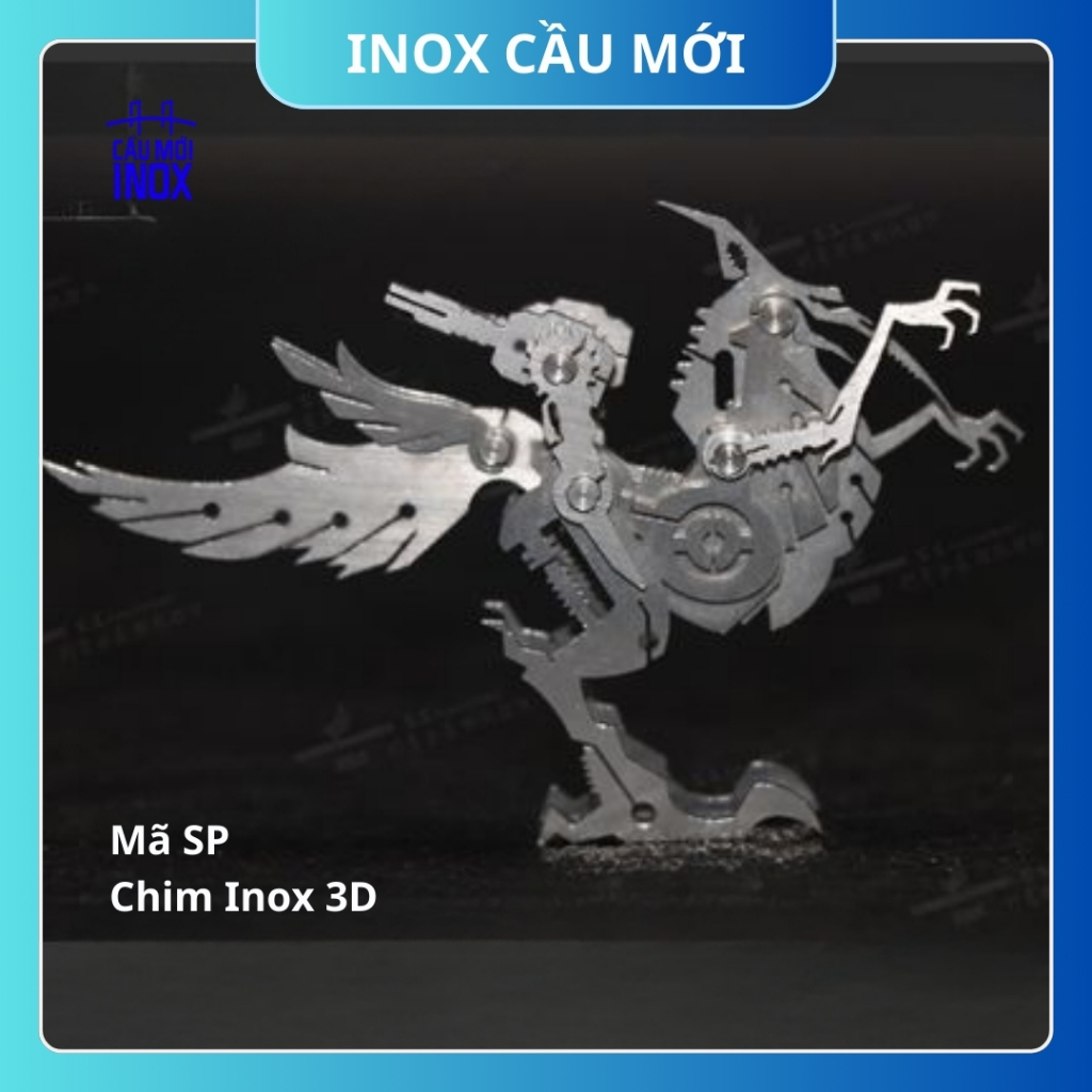 Mô Hình Kim Loại 3D Lắp Ráp Ốc Vít Côn Trùng và Động Vật Steel Warcraft