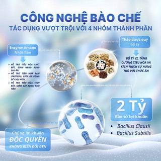 Combo 2 Hộp Cốm BioLG Bổ Tỳ Ăn Ngon Enzyme Nhật Bản Lợi Khuẩn Đường Ruột, Bé Ăn Ngon Tăng Đề Kháng
