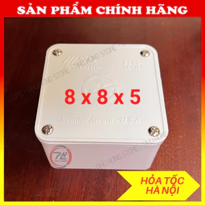 Hộp Nối Dây 8x8x5 SP Sino Vanlock – Hộp Điện Chống Cháy Chính Hãng, Box Kỹ Thuật Lắp Camera